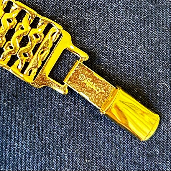 Monet Goldtone Choker and Bracelet Set - Picture 7 of 7